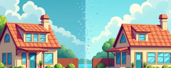 Maison plus économe en eau